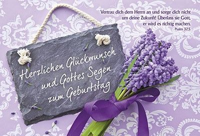 Zum geburtstag segen gottes Christliche, spirituelle