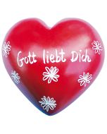 Handschmeichler-Herz: Gott liebt Dich