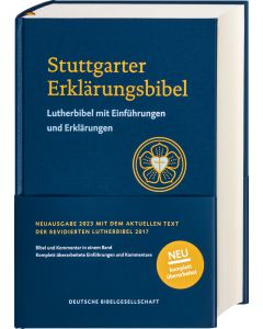 Stuttgarter Erklärungsbibel 2023 - Standardausgabe