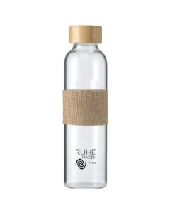 Glastrinkflasche "Ruhe finden"