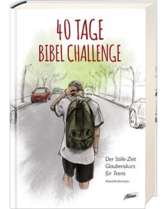 David Hollenstein - 40 Tage Bibel Challenge, Adonia - Cover 3D