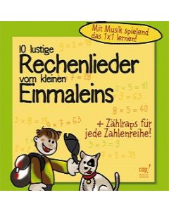 10 lustige Rechenlieder vom kleinen Einmaleins -Playback-CD