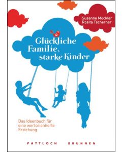 Glückliche Familie, starke Kinder