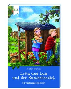 Kirsten Brünjes (Autor), Anna Karina Birkenstock (Illustr.) - Lotta und Luis und der Kaninchendieb (BLB) - Cover 3D
