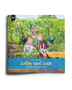 Kirsten Brünjes - Lotta und Luis und der Gartenschreck (BLB) - Cover 3D