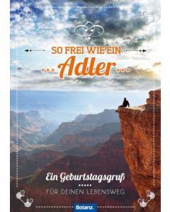 Grußheft "So frei wie ein Adler"