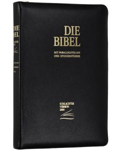 Schlachter 2000 - Standardausgabe Leder mit Reißverschluss | CB-Buchshop | 255091000