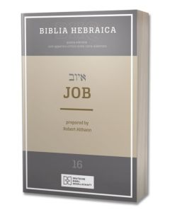 Biblia Hebraica Quinta - Job