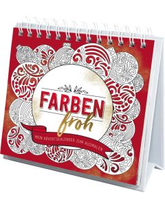 Farbenfroh - Mein Adventskalender zum Ausmalen