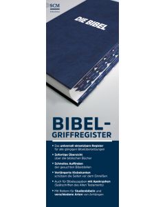 Bibel-Griffregister blau