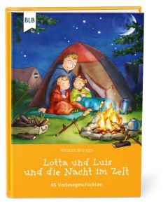 Kirsten Brünjes - Lotta und Luis und die Nacht im Zelt (BLB) - Cover 3D