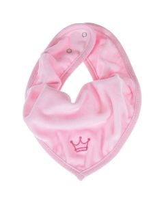 Baby Bandana "Krönchen" - rosa