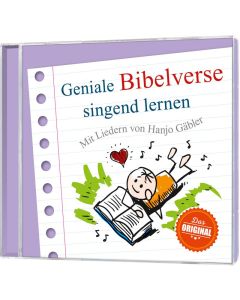 Geniale Bibelverse singend lernen - Hanjo Gäbler - CD | CB-Buchshop