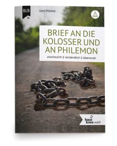 Gerd Mankel - Brief an die Kolosser und an Philemon (BLB) - Cover 3D