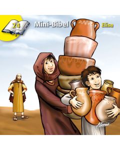 Markus Hottiger - Die Mini-Bibel 24 - Elisa (Adonia) - Cover 2D mit Illustrationen von Claudia Kündig