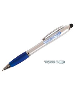 Kugelschreiber mit LED-Licht - blau