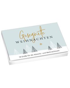 Gesegnete Weihnachten - Postkartenset