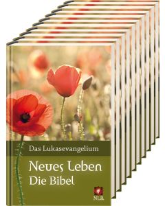 Verteilpaket Lukas-Evangelium Mohnblume Neues Leben