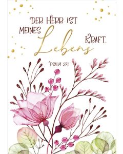 Postkarte Der HERR ist meines Lebens Kraft