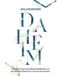 Willkommen daheim - Letter Edition