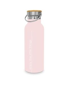 Isolierflasche "enjoy the little things" rose