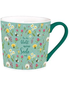 Tasse "Bei dir blüht meine Seele auf"