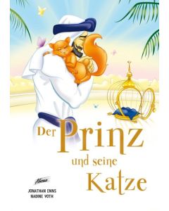 Jonathan Enns (Autor), Nadine Voth (Illustr.) - Der Prinz und seine Katze (Adonia) - Cover 2D