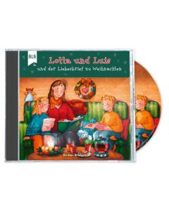 Kirsten Brünjes - Lotta und Luis und der Liebesbrief zu Weihnachten (BLB) - Cover 2D mit CD