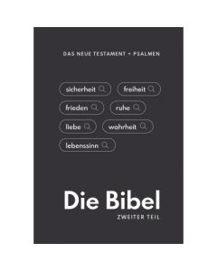 Das neue Testament mit Psalmen - anthrazit