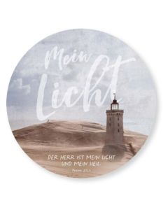 Wandschmuckbild - Mein Licht/Leuchtturm 40cm