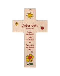 Holzkreuz Sonne