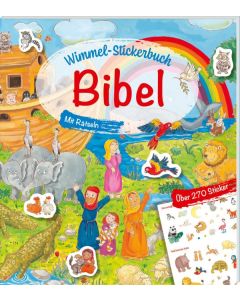 Wimmel-Stickerbuch Bibel