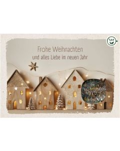 Teekarte - Frohe Weihnachten