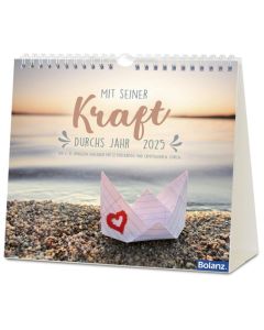 Mit seiner Kraft durchs Jahr 2025 - Postkartenkalender