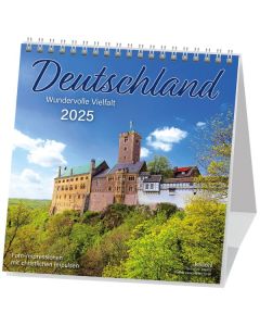 Deutschland 2025 - Postkartenkalender