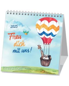 Freu dich mit uns! 2025 - Postkartenkalender