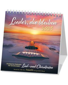 Lieder, die bleiben 2025 - Postkartenkalender