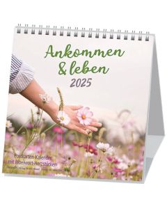 Ankommen & leben 2025 - Postkartenkalender