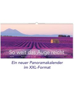 So weit das Auge reicht 2025 - Panorama-Kalender