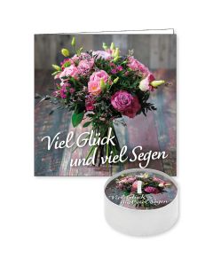 Lichtgruß 'Viel Glück und viel Segen'