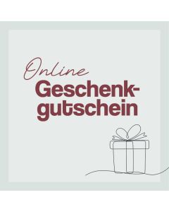 Online- Geschenkgutschein über 5 €